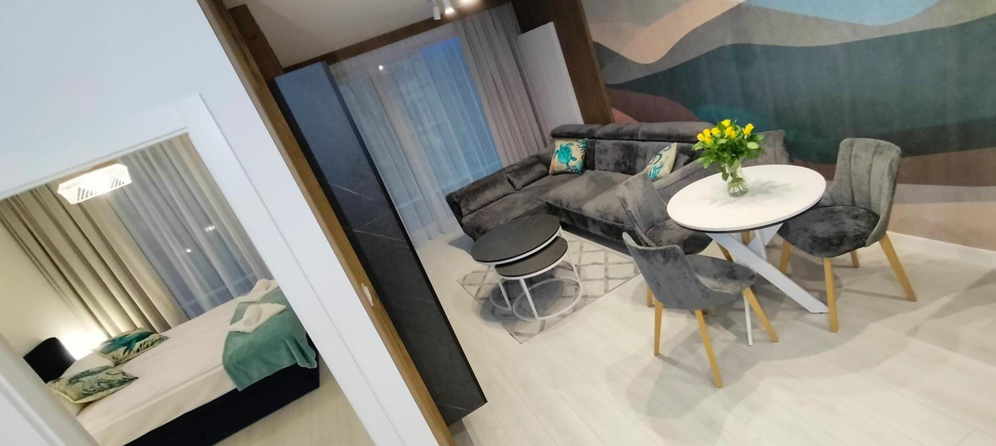 Cicha Przystan Apartamenty Whiteblue Sauna&Fitness&Parking Kolobrzeg Dış mekan fotoğraf